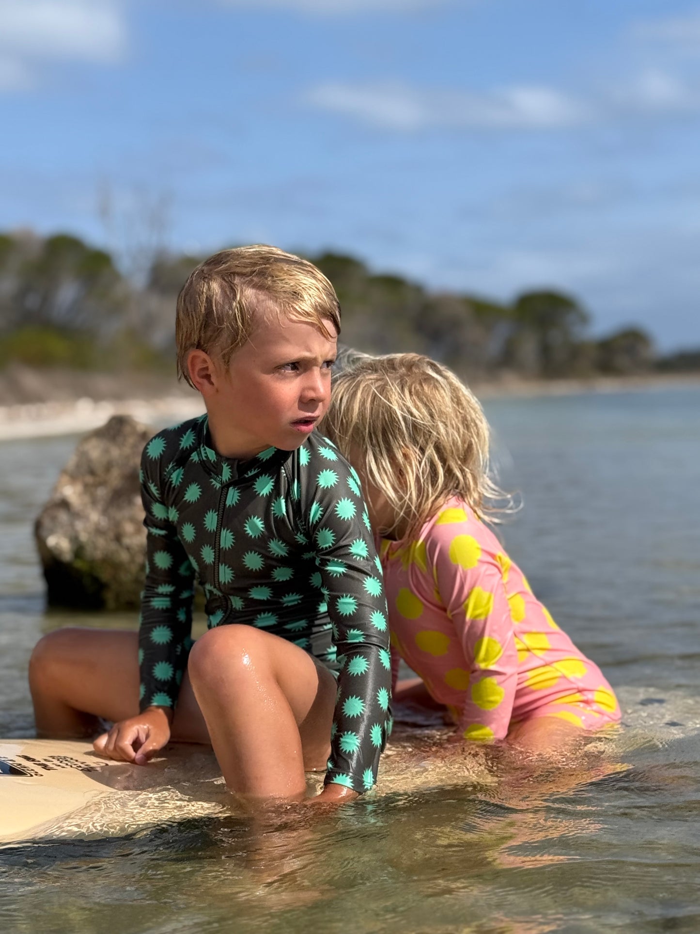Bright High-Vis Swim Suits