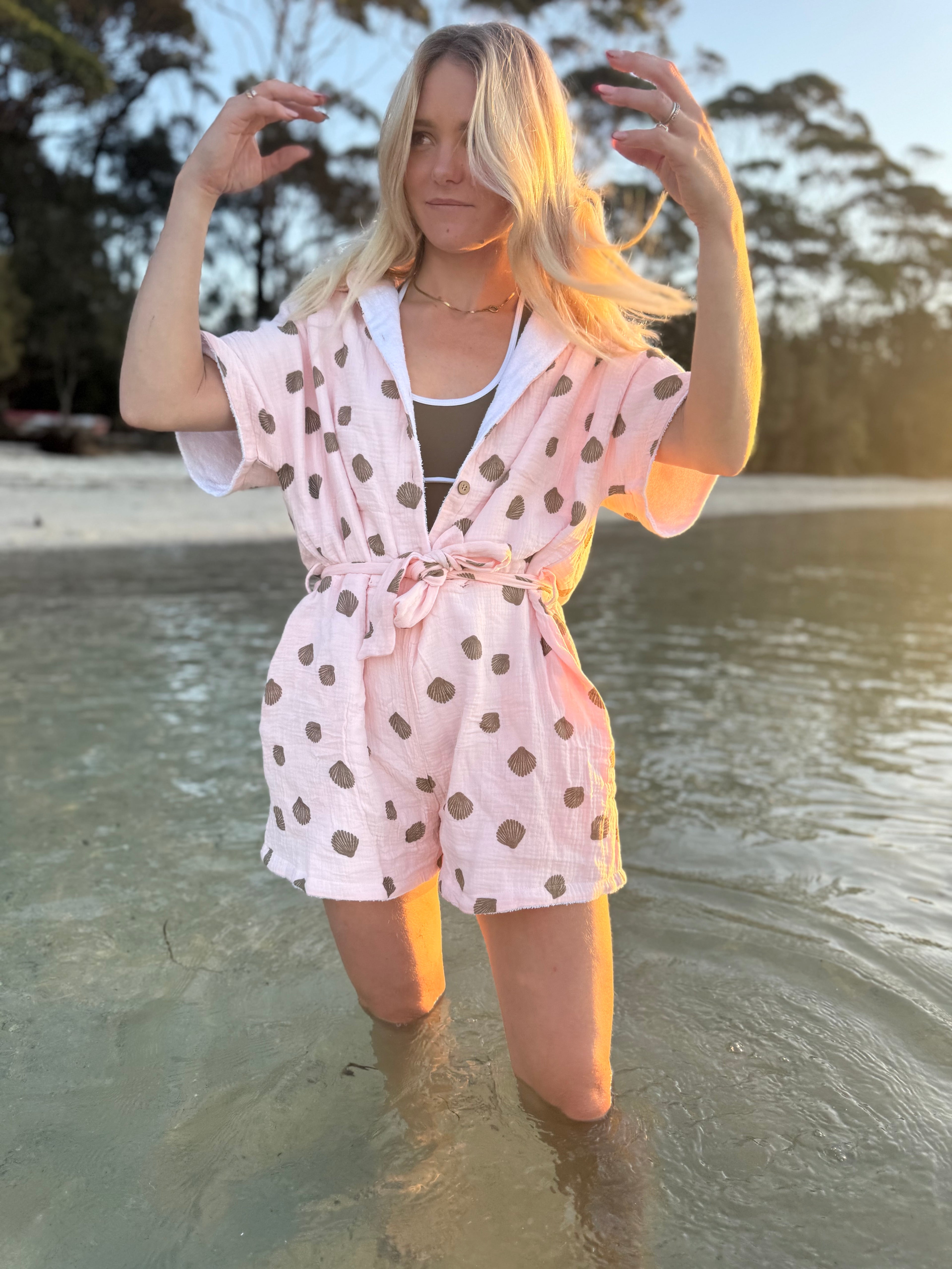 Women's Towel Romper