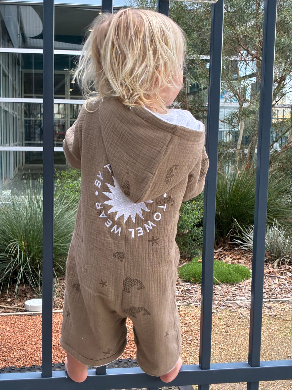 Long-Sleeve Kid’s Jumpsuit Towel