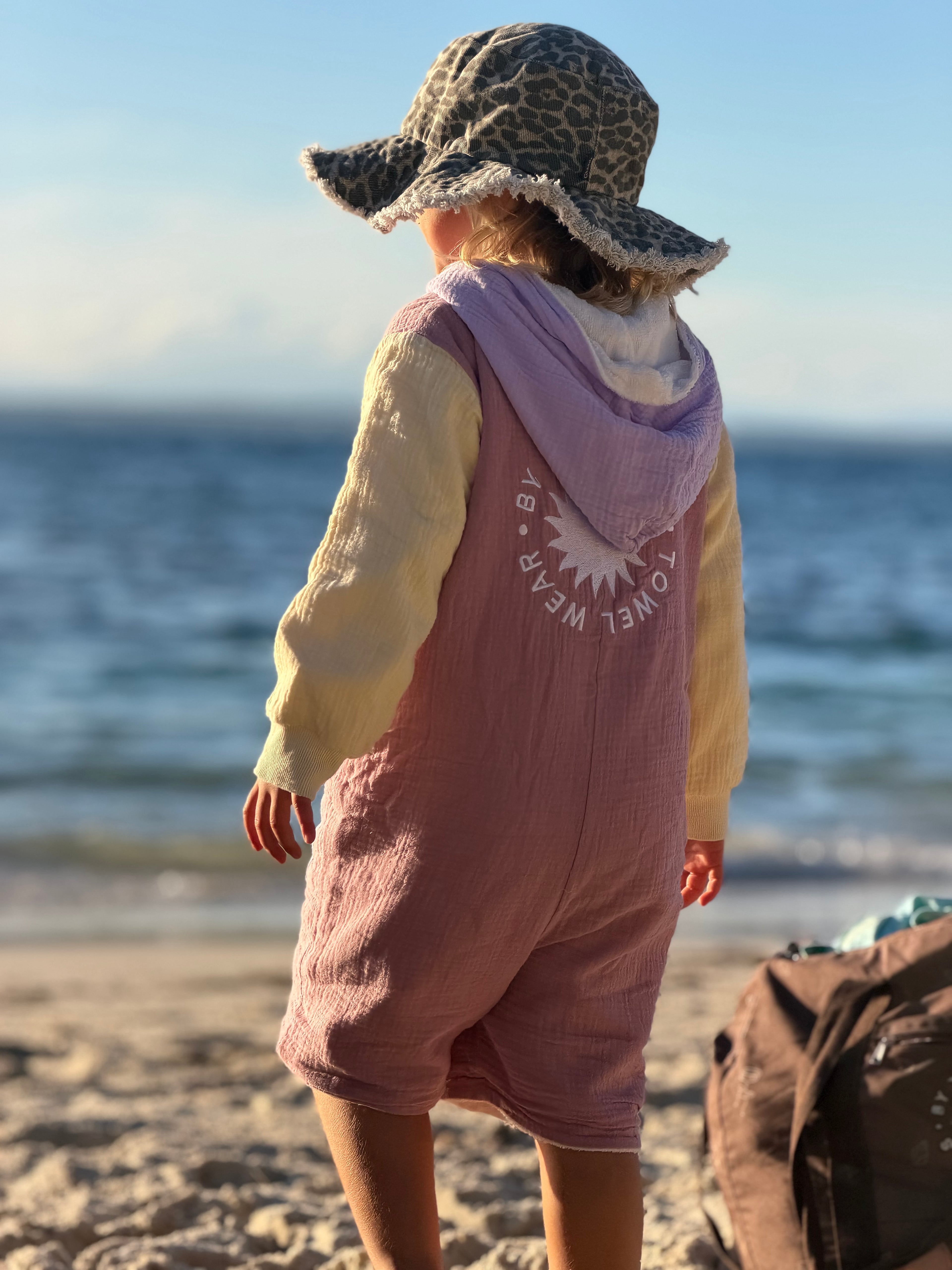 Long-Sleeve Kid’s Jumpsuit Towel