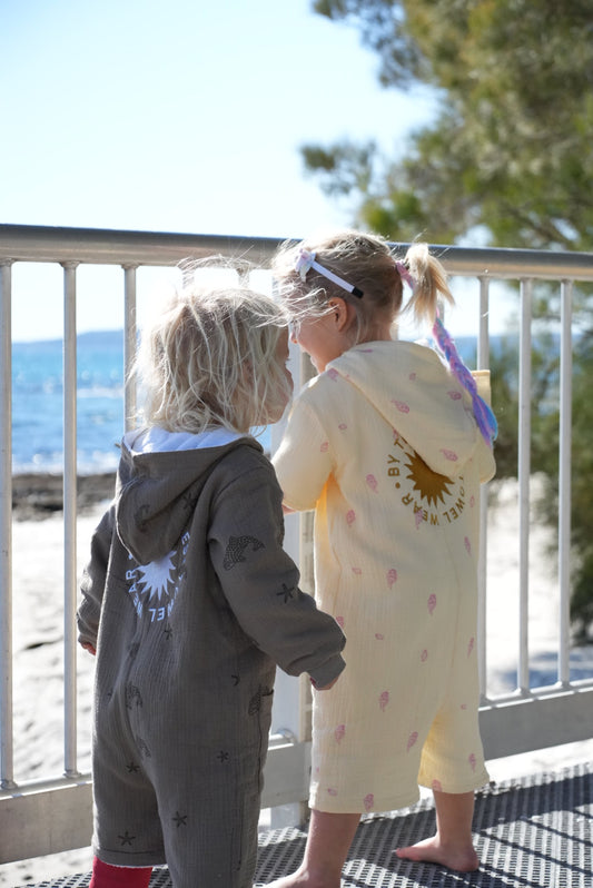Kid's Jumpsuit Towel-Wear
