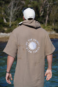 Adult's Zip-Up Beach Towel Robe