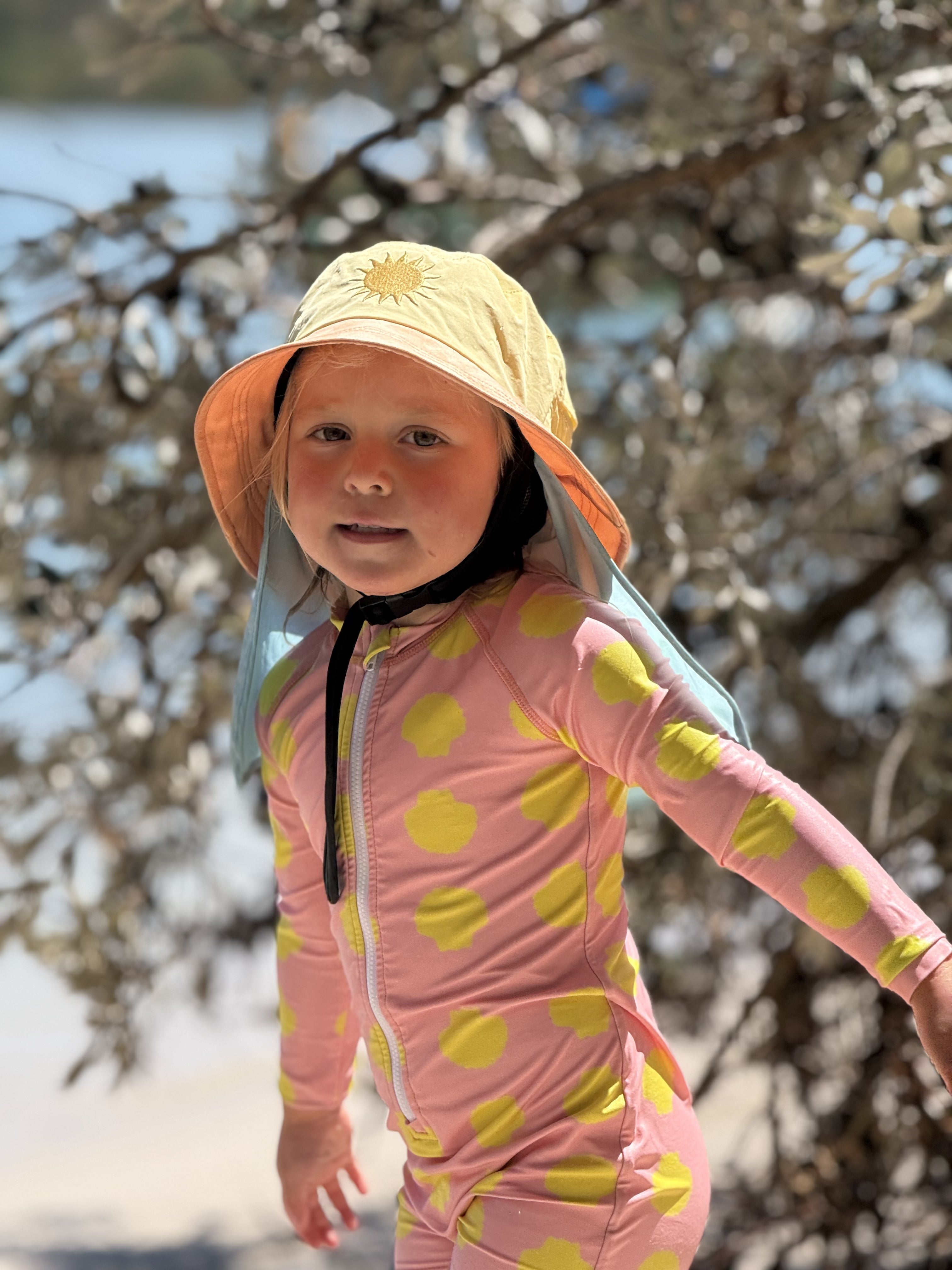 Kids Bright Beach Hat