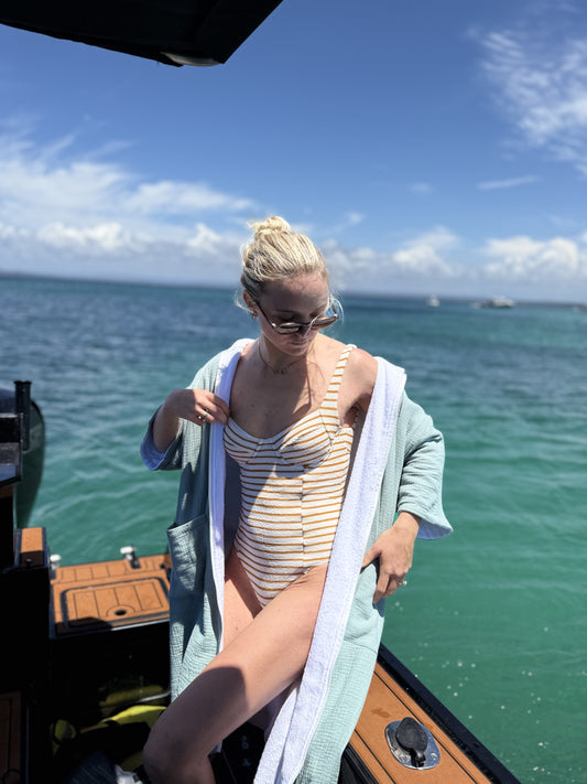Adult's Beach Towel Robe